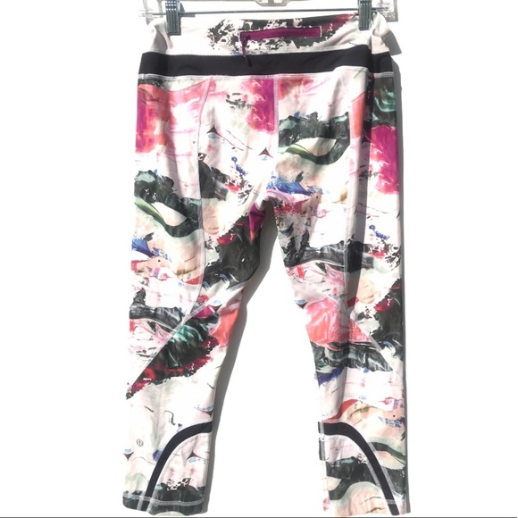 Lululemon inspire leggings pants 8 pigment wave multi - Picture 2 of 9